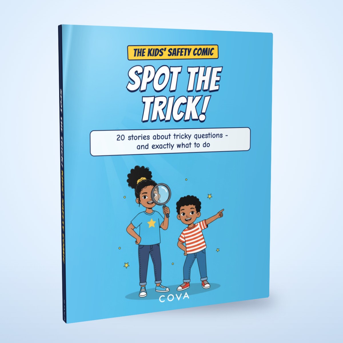 The Spot the Trick hardcover comic book
