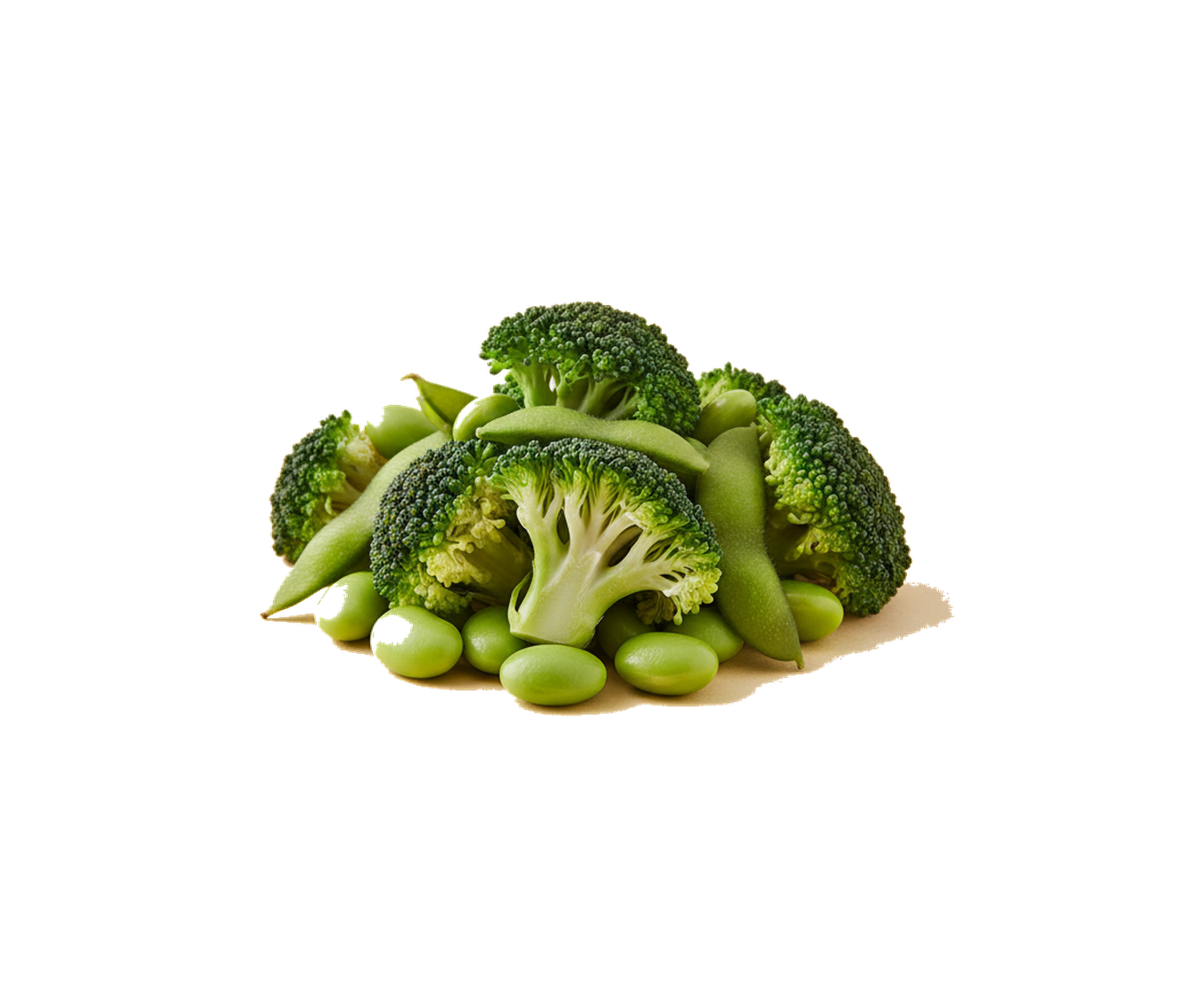 Broccoli and edamame, natural sources of NMN