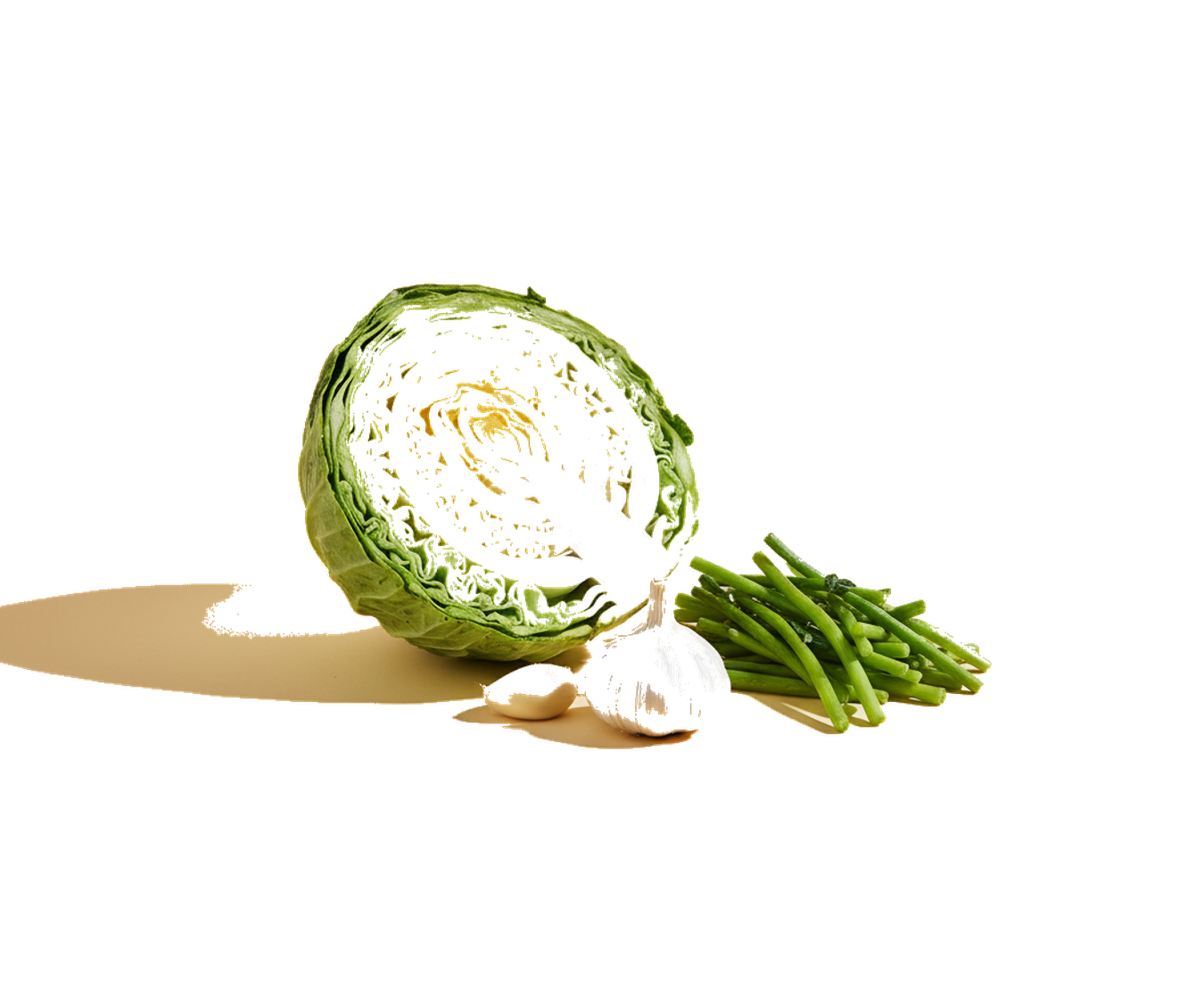 Green vegetables, natural sources of the sulfur in MSM
